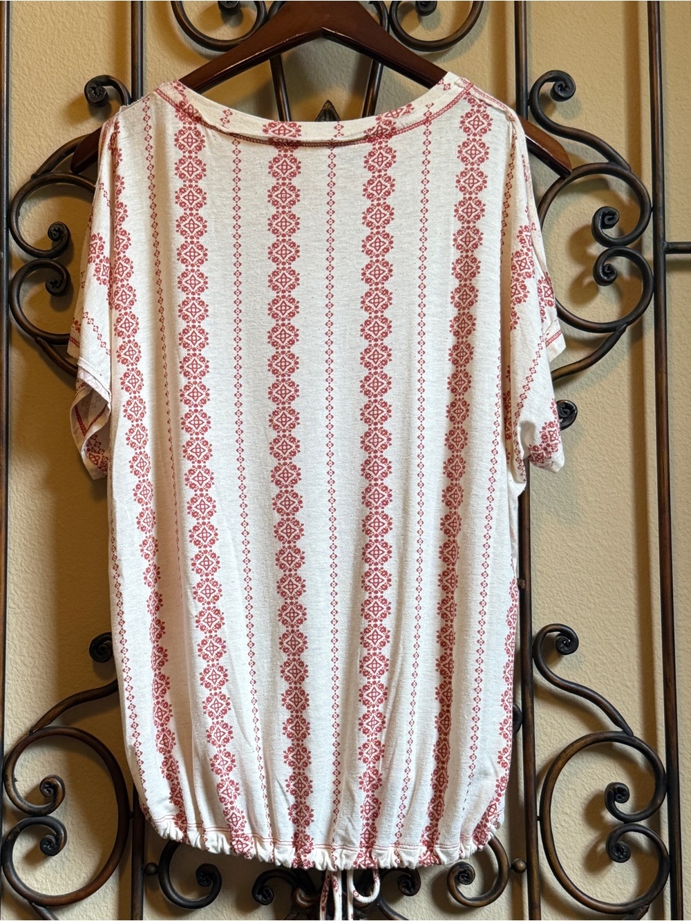 EUC Hem & Thread Boho Cold Shoulder Size Small - Picture 6 of 7